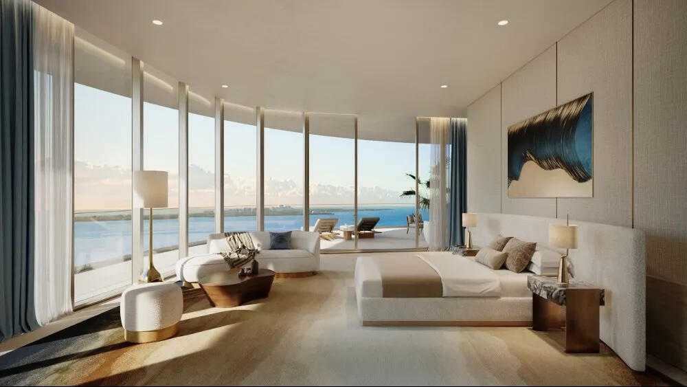 Quarto principal da cobertura