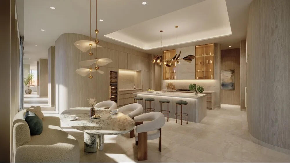 Cozinha do penthouse